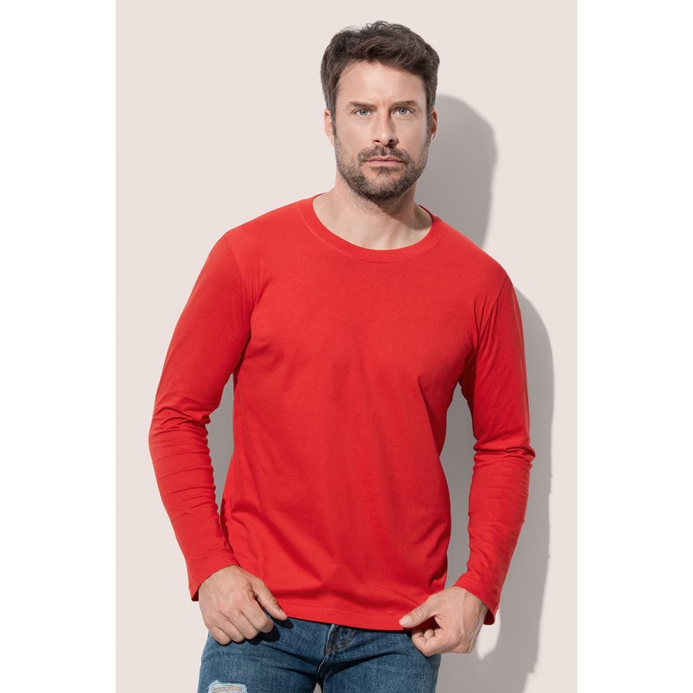 ЧОЛОВІЧА ФУТБОЛКА З ДОВГИМИ РУКАВАМИ CLASSIC LONG SLEEVE MEN STEDMAN фотографія