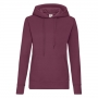 ЖІНОЧЕ ХУДІ З КАПЮШОНОМ LADY-FIT CLASSIC HOODED SWEAT FRUIT OF THE LOOM фотографія №9